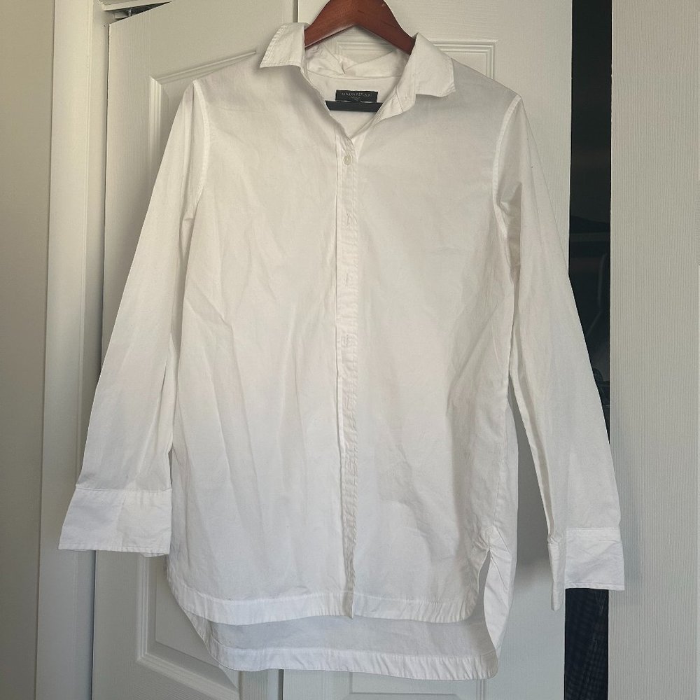 Classic White Button Down Shirt - Banana Republic